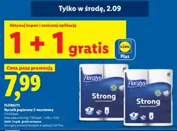 Lidl Ręcznik papierowy 3-warstwowy 2-pak Floralys oferta