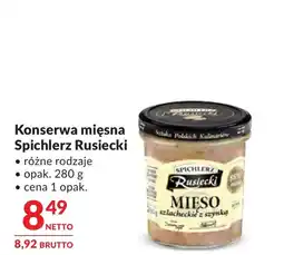 Makro Konserwa mięsna Spichlerz Rusiecki oferta