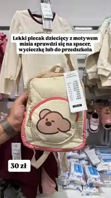 Pepco Plecak dziecięcy z motywem misia Pepco oferta