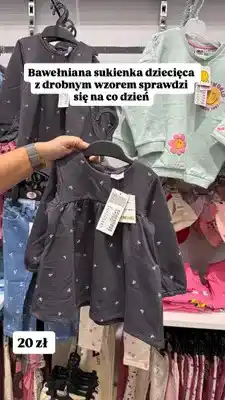 Pepco Sukienka niemowlęca bawełniana So Cute oferta