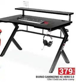Merkury Market Biurko gamingowe Huzaro HZ-Hero 5,0 oferta