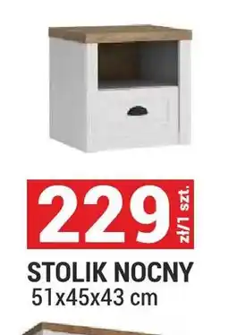 Merkury Market Stolik nocny Prowansja oferta
