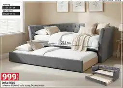 Merkury Market Sofa Melo z dwoma łóżkami bez materaca oferta