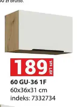 Merkury Market Szafka kuchenna wisząca 60 GU-36 1F oferta