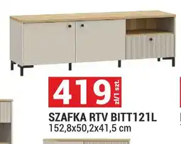 Merkury Market Szafka RTV Palmerston BITT121 l oferta