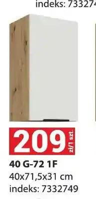Merkury Market Szafka kuchenna wisząca 40 g-72 1F oferta