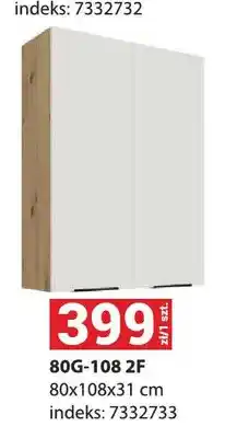 Merkury Market Szafka kuchenna wisząca 80 g-108 2F oferta