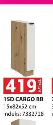 Merkury Market Szafka kuchenna Aria 15D Cargo Bb oferta