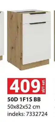 Merkury Market Szafka kuchenna dolna Aria 50D 1F1S Bb oferta