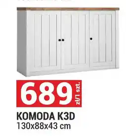 Merkury Market Komoda K3D Prowansja oferta