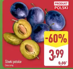ALDI Śliwki Polski oferta