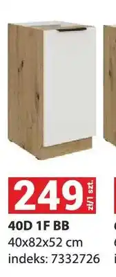 Merkury Market Szafka kuchenna dolna Aria 40D 1F Bb oferta