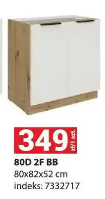 Merkury Market Szafka kuchenna dolna Aria 80D 2F Bb oferta