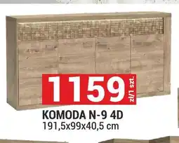 Merkury Market Komoda Natural N-9 4D oferta