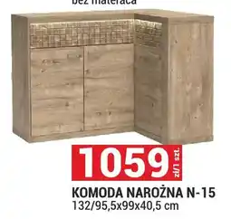 Merkury Market Komoda narożna Natural N-15 oferta