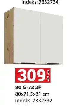 Merkury Market Szafka kuchenna wisząca 80 g-72 2F oferta