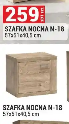 Merkury Market Szafka nocna Natural N-18 oferta