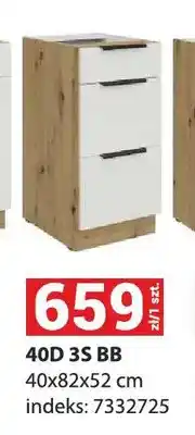 Merkury Market Szafka kuchenna dolna Aria 40D 3S Bb oferta