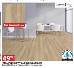 Merkury Market Panel podłogowy Dąb Cordoba Crema Master Floor 8 mm AC5 oferta