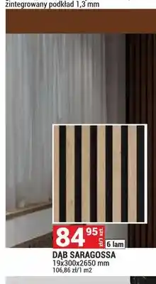 Merkury Market Lamele akustyczne na filcu Dąb Saragossa oferta