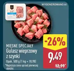 ALDI Gulasz wieprzowy Mięsne Specjały oferta