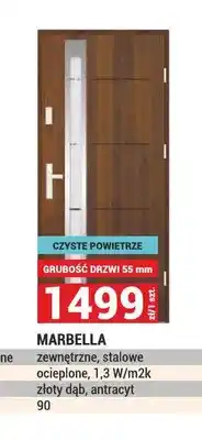 Merkury Market Drzwi zewnętrzne stalowe Marbella oferta