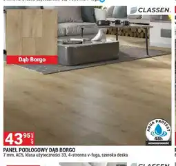 Merkury Market Panel podłogowy Dąb Borgo Classen 7 mm AC5 oferta