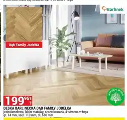 Merkury Market Deska barlinecka Dąb Family Jodełka Barlinek oferta