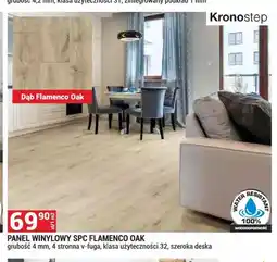 Merkury Market Panel winylowy Spc Kronostep Flamenco Oak 4 mm oferta