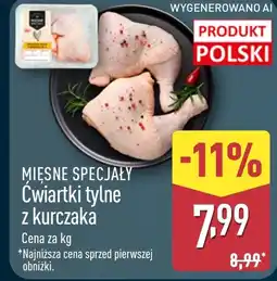 ALDI Ćwiartka z kurczaka Mięsne Specjały oferta