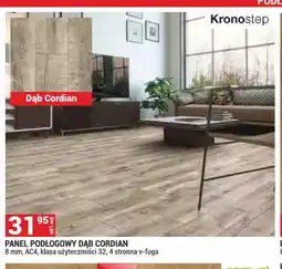 Merkury Market Panel podłogowy Kronostep Dąb Cordian 8 mm AC4 oferta