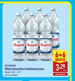 ALDI Woda mineralna Muszynianka oferta