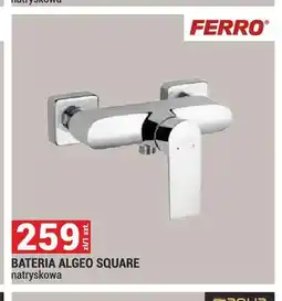 Merkury Market Bateria natryskowa Ferro Algeo Square oferta