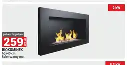 Merkury Market Biokominek czarny mat oferta