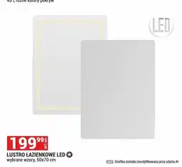 Merkury Market Lustro łazienkowe LED 50x70 cm oferta