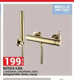 Merkury Market Bateria natryskowa z zestawem Aqua Mercado Ilma oferta