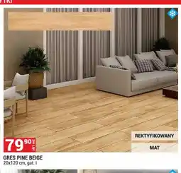 Merkury Market Gres Pine Beige 20x120 cm oferta
