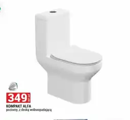 Merkury Market Kompakt Wc Mito Alfa poziomy z deską wolnoopadającą oferta