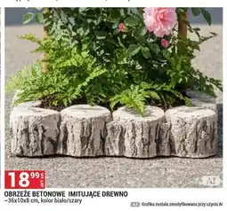 Merkury Market Obrzeże betonowe imitujące drewno oferta
