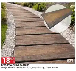 Merkury Market Betonowa deska Castano imitująca drewno oferta