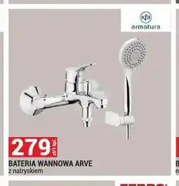 Merkury Market Bateria wannowa z natryskiem Kfa Armatura Arve oferta
