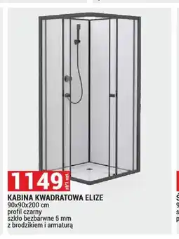 Merkury Market Kabina prysznicowa kwadratowa Elize oferta