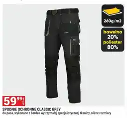 Merkury Market Spodnie ochronne Classic Grey oferta