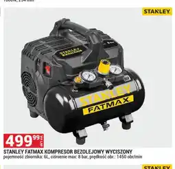 Merkury Market Kompresor bezolejowy wyciszony Stanley Fatmax oferta