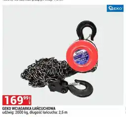 Merkury Market Wciągarka łańcuchowa Geko oferta