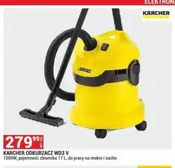 Merkury Market Odkurzacz Kärcher WD3V do pracy na mokro i sucho oferta