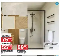Merkury Market Gres Piazza Cream 60x120 cm oferta