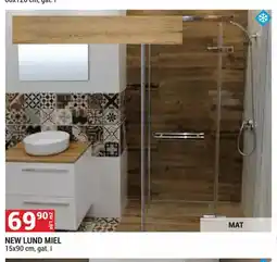 Merkury Market Gres New Lund Miel 15x90 cm oferta