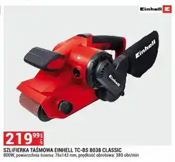Merkury Market Szlifierka taśmowa Einhell TC-BS 8038 Classic oferta