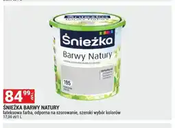 Merkury Market Farba lateksowa Śnieżka Barwy Natury oferta